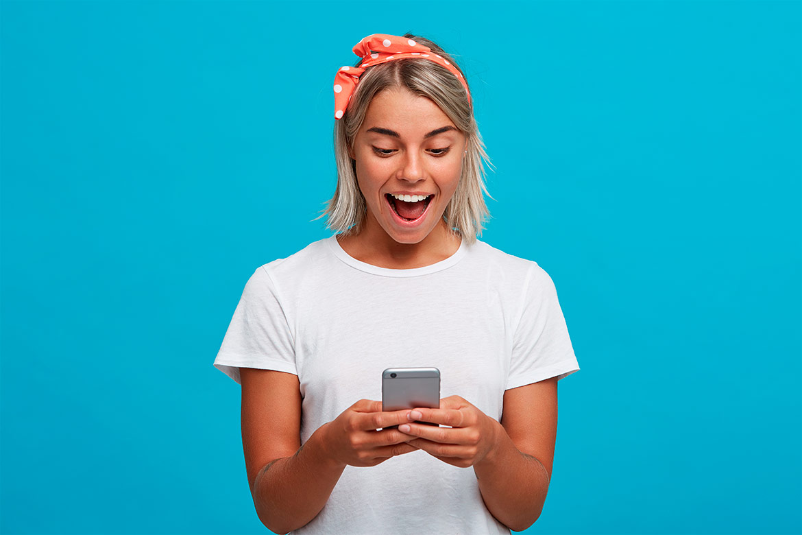 Happy Amazed Blonde 1 happy amazed blonde img