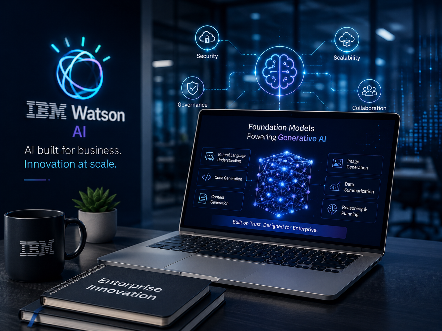 Understanding Foundation Models in Generative AI: IBM Watson AI and Enterprise Innovation