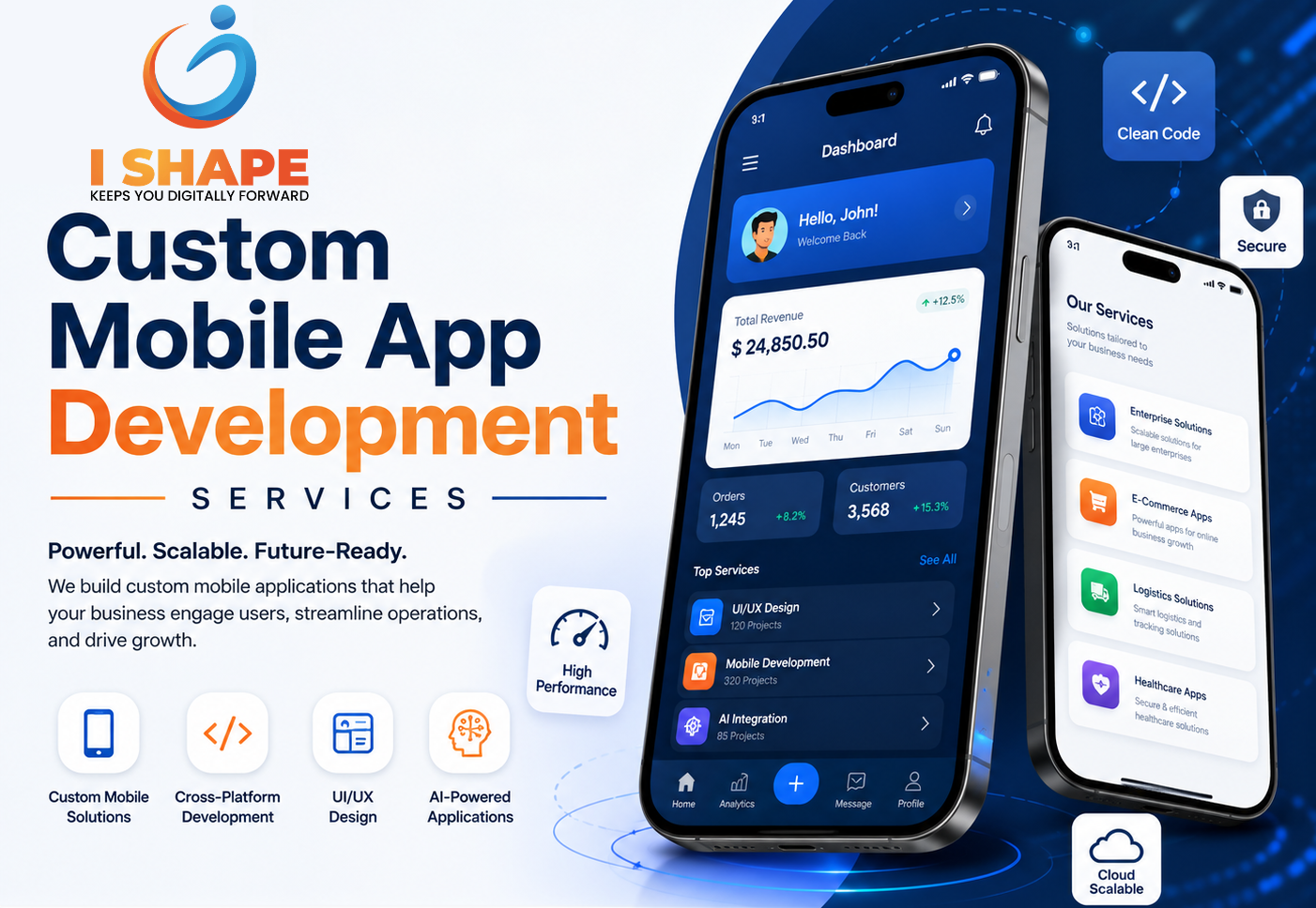 Custom Mobile App Development Services